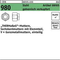 Industrial Quality Supplies Selbstsichernde Sechskantmutter ART 88105 M 12