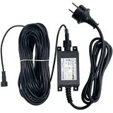 Shelly Ecowitt 20 M Verlängerungskabel und DC 12 V/1 A Netzteil für WS80/WS90/WN90LP/WN90SDI