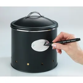 Wenko Kaffeedose rund schwarz 1,6 l