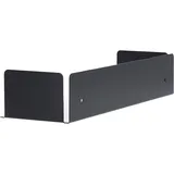 JAN KURTZ Lyra Wandregal 50 x 10 x 17 cm Schwarz