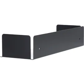 JAN KURTZ Lyra Wandregal 50 x 10 x 17 cm Schwarz
