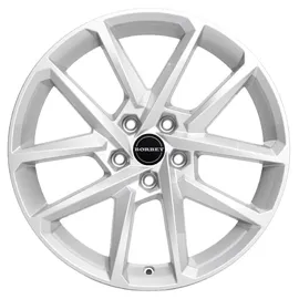 Borbet N Crystal Silver 7.5x17 ET 45 5/112 Alufelge silber