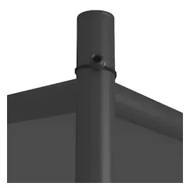 vidaXL Pavillon 4 x 4 m Anthrazit