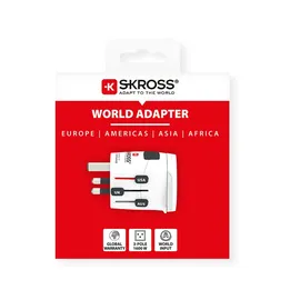 SKROSS Reiseadapter Weiß