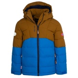 Trollkids Winterjacke Gryllefjord Bronze/Azurblau/Marine, Größe 164