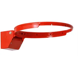 Basketballkorb Flexibler Kreis mit integriertem Kunststoffring orange No Size