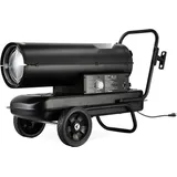 Heizkanone Ölheizgebläse 70.000 BTU - Ölheizer Bauheizer Diesel - mobile Heizlösung für Baustellen und Gewerbe
