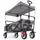 FUXTEC Fuxlife Einsteiger Bollerwagen FX-CT500 Grau