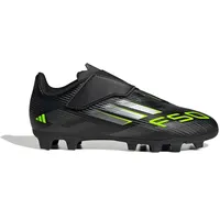 adidas F50 Club FG/MG Kinder core black/iron met./lucid lemon 38