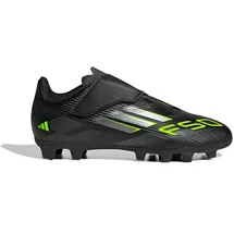 adidas F50 Club FG/MG Kinder core black/iron met./lucid lemon 38