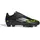 adidas F50 Club FG/MG Kinder core black/iron met./lucid lemon 38