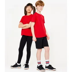 T-Shirt Baumwolle Kinder - rot tomatenrot 161-172cm 14-15J