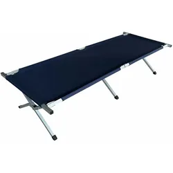 NYVI Feldbett 190x64x42 cm - Klappbett aus Stahl und Oxford Gewebe mit PVC Beschichtung - Faltbar, Klappbar, mit Tragetasche - Bett für Gäste, Reise