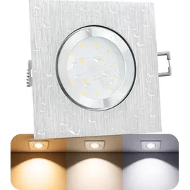 SSC-LUXon QW-2 Einbauleuchte 3CCT eckig Aluminium