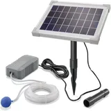 esotec Solar Teichbelüfter-SET 5/130 Professional Sauerstoffpumpe Teich 101842