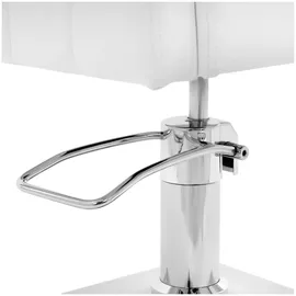 Physa Friseurstuhl Cottam mit Fußstütze - Sitzhöhe 45 - 55 cm - 150 kg - Weiß PHYSA COTTAM WHITE