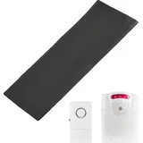 Vevor 355,6x762 mm großes Sensormatte, kabelloses Bettsensorpad mit Pager, Sicherheitsbettalarmen und Sturzpräventionspad für Zuhause, Krankenhaus, Rehabilitationszentrum