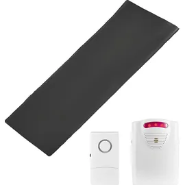 Vevor 355,6x762 mm großes Sensormatte, kabelloses Bettsensorpad mit Pager, Sicherheitsbettalarmen und Sturzpräventionspad für Zuhause, Krankenhaus, Rehabilitationszentrum