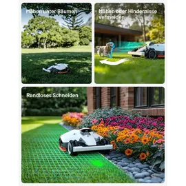 Mammotion LUBA 2 AWD Mähroboter ohne Begrenzungskabel