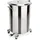Wasa Tretabfallbehälter 65 l Silber