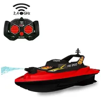 Jamara RC-Boot Feuerwehrboot Fire 2,4GHz RTR rot/schwarz