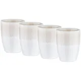 BUTLERS Tasse 0,3 l Beige 4 St.