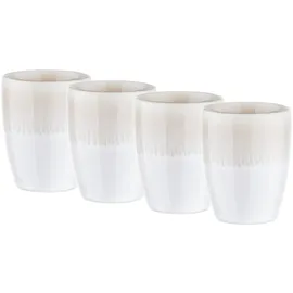 BUTLERS Tasse 0,3 l Beige 4 St.