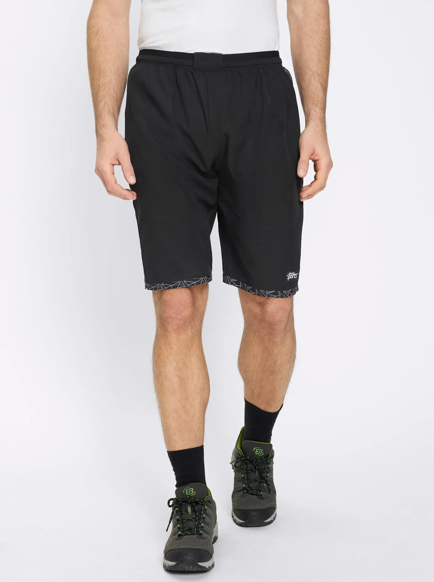 Fahrradhose CATAMARAN, Herren, Gr. 48/50, Normalgrößen, schwarz, 93% Polyester, 7% Elasthan, Unterkleid:78% Polyester, 22% Elasthan, unifarben, Hosen Fahrradhose