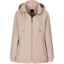 GOLDNER Freizeitjacke mit Kapuze in beige | Gr.: 54