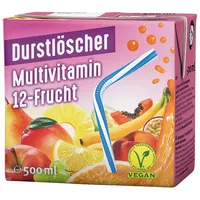 Säfte-Sirup Durstlöscher Multivitamin Fruchtsafterfrischungsgetränk 500ml