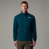 The North Face Glacier Fleece Mit Durchgehendem Reißverschluss - Midnight Petrol - L