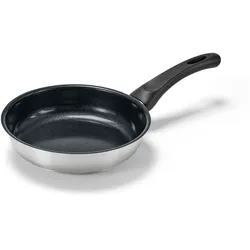 Tchibo - Profi-Edelstahl-Pfanne mit hochwertiger Keramikbeschichtung - silber