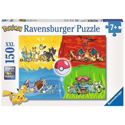 POKÉMON Puzzle Puzzle XXL 150 Teile Pokemon Ravensburger 4 Elemente, 150 Puzzleteile