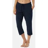 SCHIESSER Damen Pyjamahose Mix & Relax 3/4