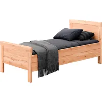Priess Einzelbett PRIESS "Arnsberg", braun (astkernbuche), B:108cm L:208cm, Betten,