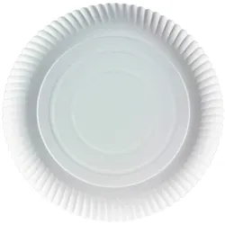 VEPATIM 100x Pappteller tief 26A rund 26 cm 2 cm tief