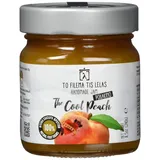 To Filema Tis Lelas Handgemachte Pfirsich Marmelade ohne Zuckerzusatz – The Cool Peach – 2er Pack (2 × 240 g, 480 g) – 100% griechische Früchte, vegan, glutenfrei, ohne Konservierungsstoffe