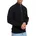 Strickjacke Herren Gr L schwarz Strick Obermaterial 60 Polyester 40 Baumwolle unifarben regular fit hüftbedeckend hoch geschlossener Ausschnitt Strickbündchen Strickjacken Strickjacke
