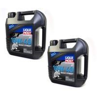 LIQUI MOLY Motoröl mineralisch 2x 4 Liter 10W-40