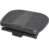 Homcom Fußstütze, Fußablage, Fußablage, 3 Höhen Verstellbar, HIPS, schwarz