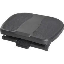 Homcom Fußstütze, Fußablage, Fußablage, 3 Höhen Verstellbar, HIPS, schwarz