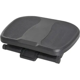 Homcom Fußstütze, Fußablage, Fußablage, 3 Höhen Verstellbar, HIPS, schwarz