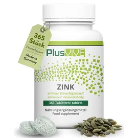 Plusvive Zink Tabletten 365 St.