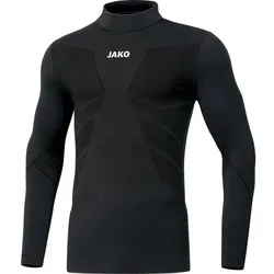 JAKO Herren Turtleneck Comfort 2.0, schwarz, L