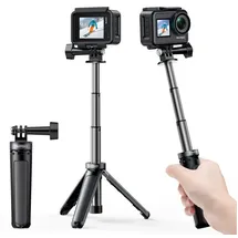 AKASO Mini-Stativ,Selfie-Stick Stativzubehör Kompatibel mit AKASO Action Cam/GoPro Hero12/11/10/9/8/7/Max/DJI Osmo Action Kamera