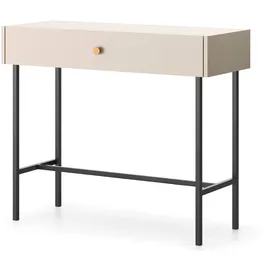 ax living Dinley Tisch 93,2x79x39 cm Beige