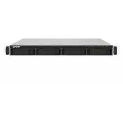 NAS-Netzwerk-Speicher Qnap TS-432PXU-RP-2G 2 GB RAM Schwarz