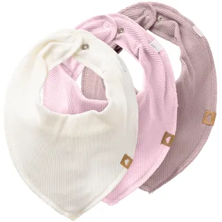 NAME IT NBNYVETTI 3P SCARF BIB NOOS Lätzchen, Parfait Pink/Pack:w. Deauville Mauve + Jet Stream, ONE Size (3er Pack)