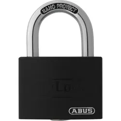 AV-Vorhangschloss T65AL/40, Aluminium leicht massiv schwarz
