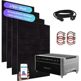 myvoltaics Balkonkraftwerk 1760+ Watt bifazial 1200 W inkl. Marstek Venus A 2,12 kWh